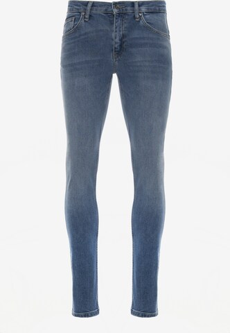 BIG STAR Slimfit Jeans 'Deric' in Blau: predná strana