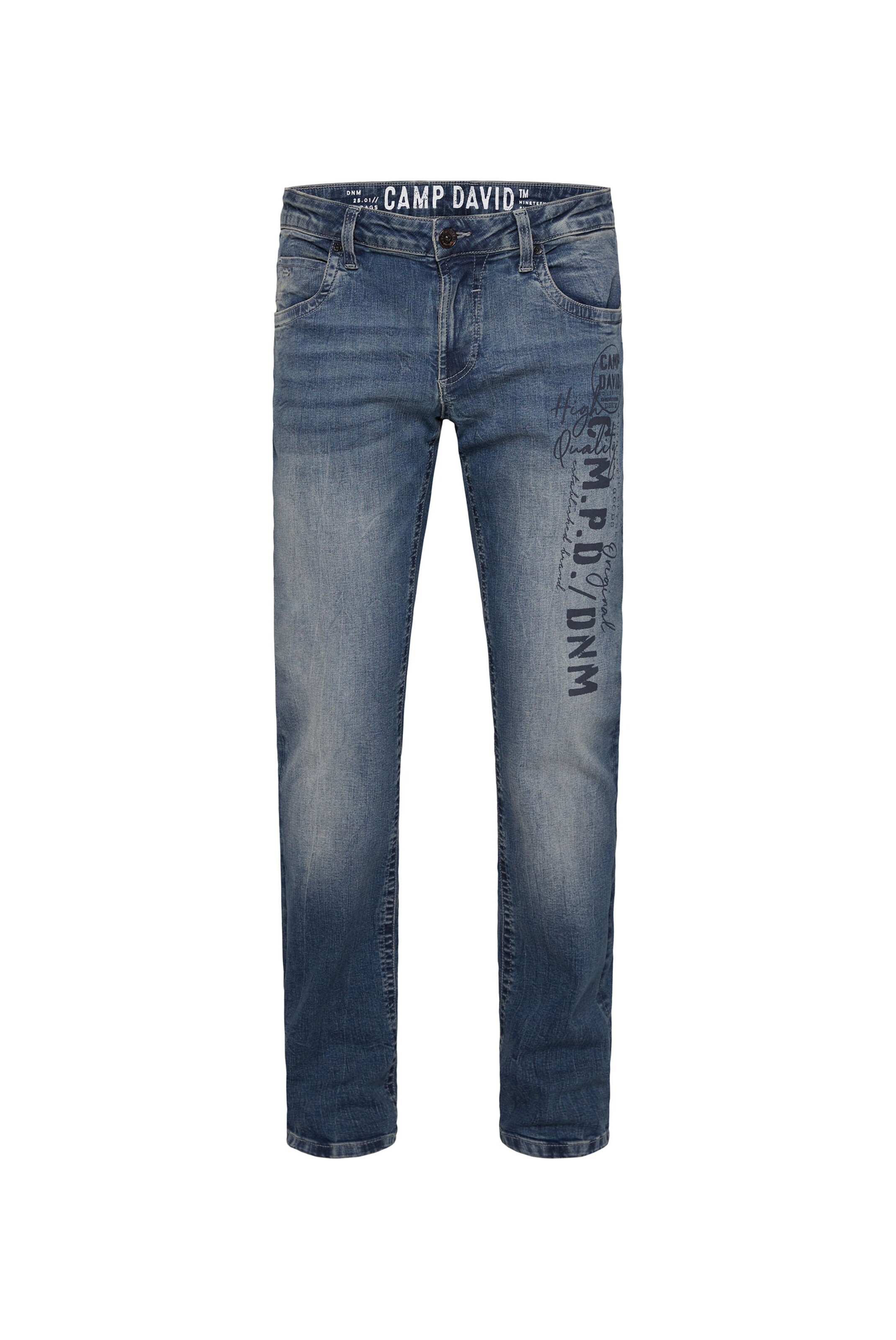 CAMP DAVID Regular Jeans 'NI:CO' in Blue: front