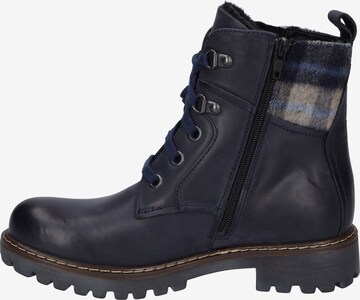 JOSEF SEIBEL Schnürstiefelette 'Marta' in Blau