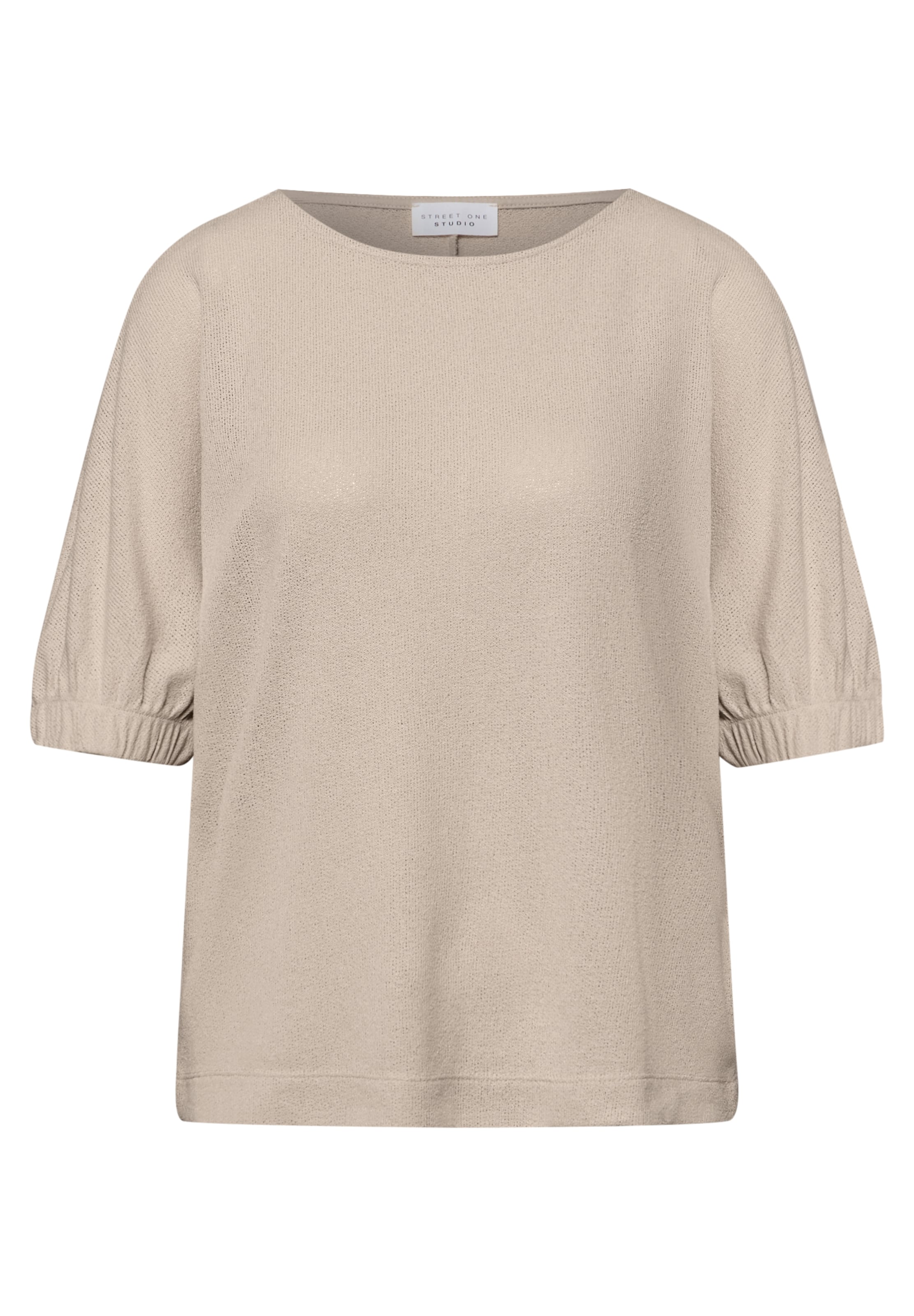 Street One Studio Shirt in Beige: front