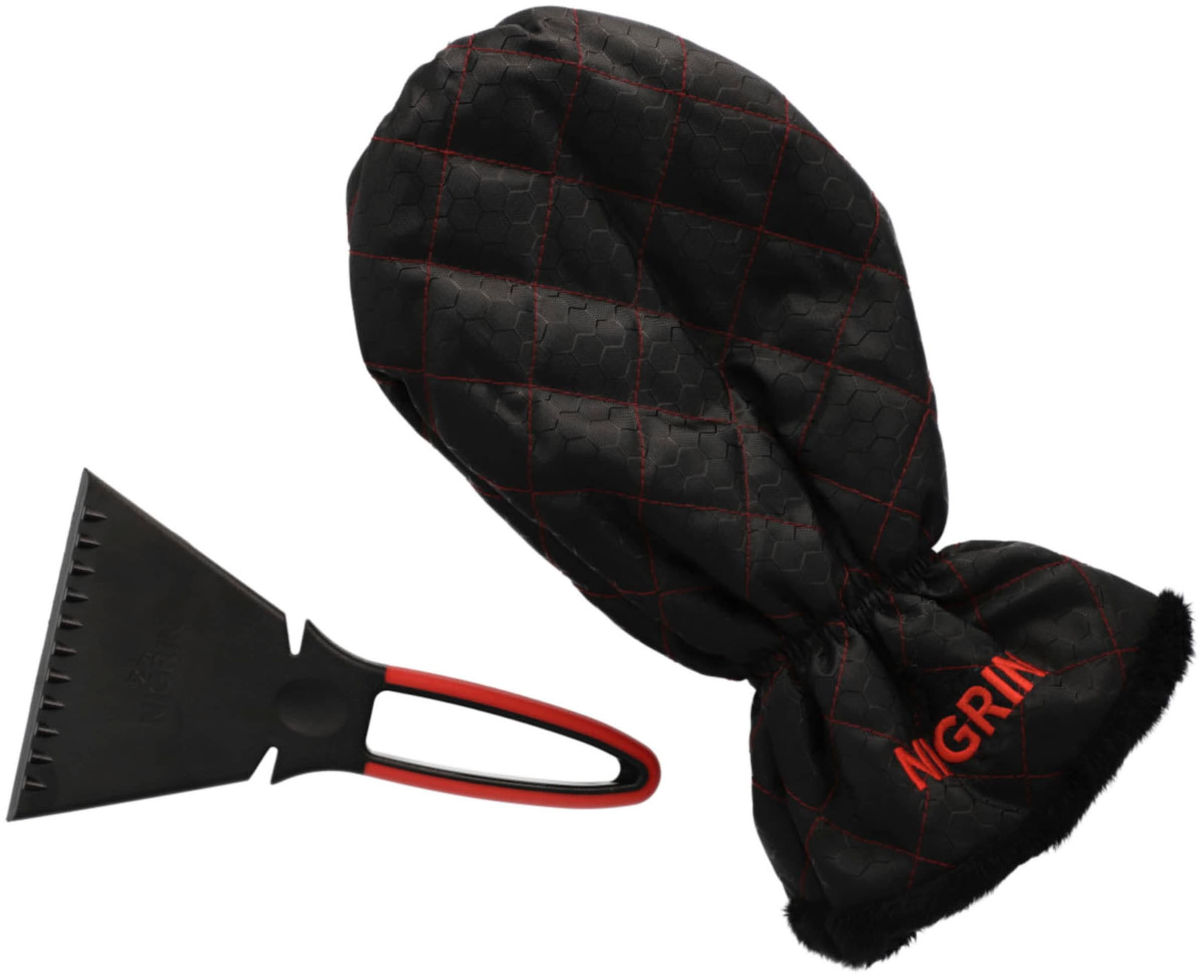 NIGRIN Mittens in Black: front