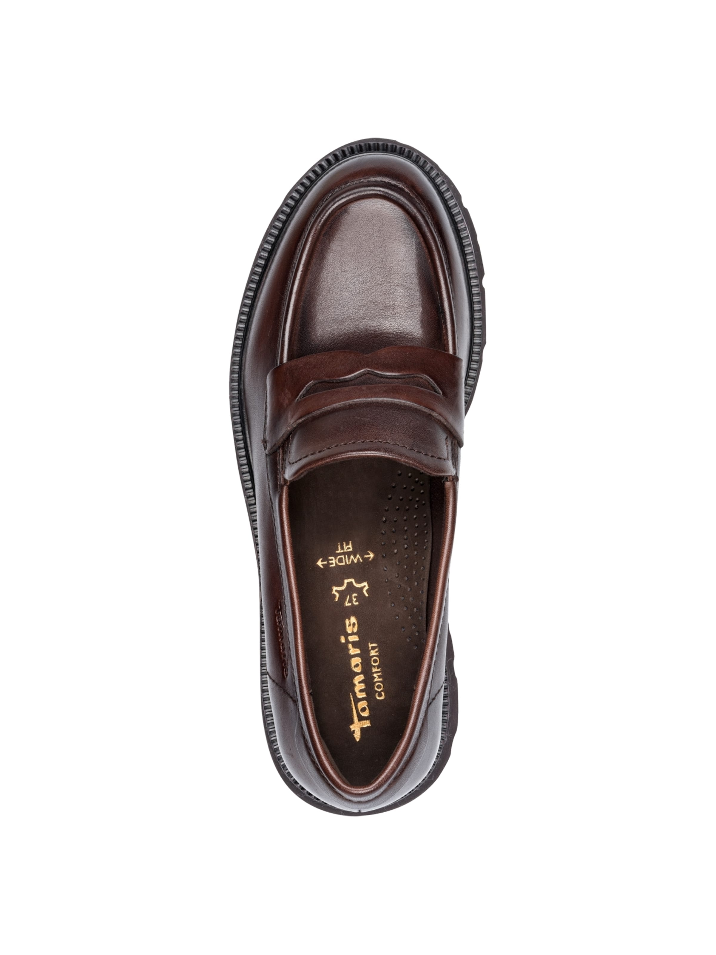Chaussure basse Tamaris en marron