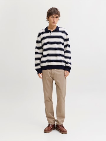 JACK & JONES Regular Byxa 'JPSTCLARK FINN' i brun