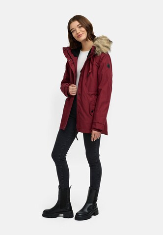Parka invernale 'Tawny Short' di Ragwear in rosso