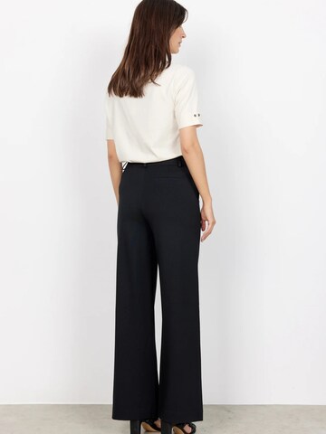 Soyaconcept Wide Leg Trouser ' SC-DANIELA ' in Schwarz