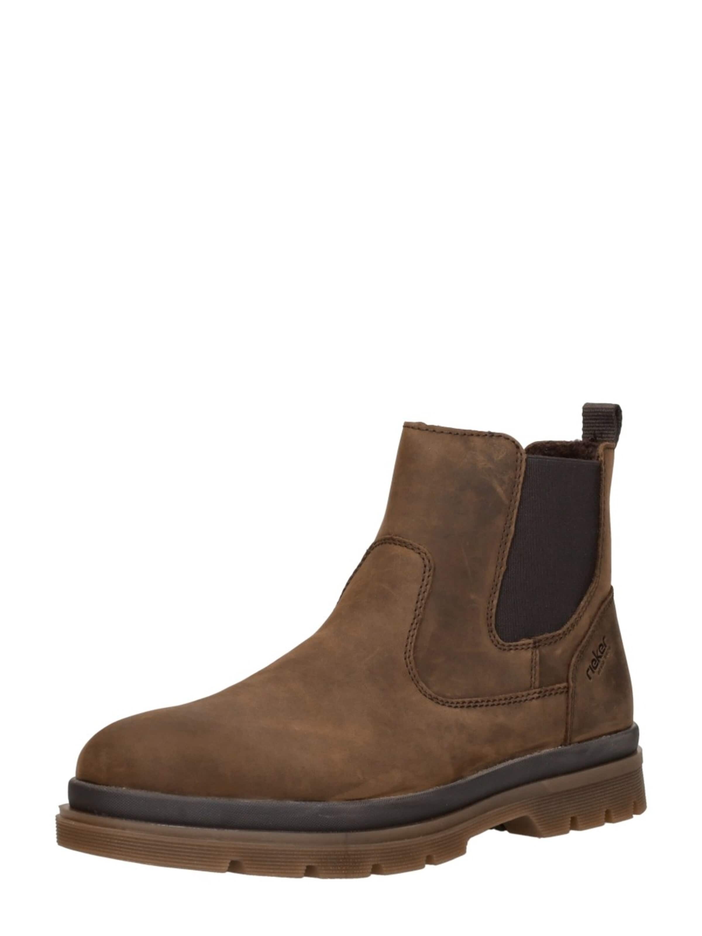 Bottes 'Enkellaarzen' Rieker en marron