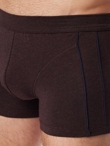SCHIESSER - Calzoncillo boxer en marrón