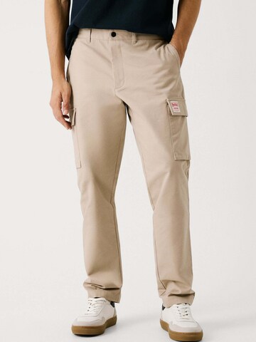 regular Pantaloni cargo di Red Bull Racing x Pepe Jeans in beige: frontale