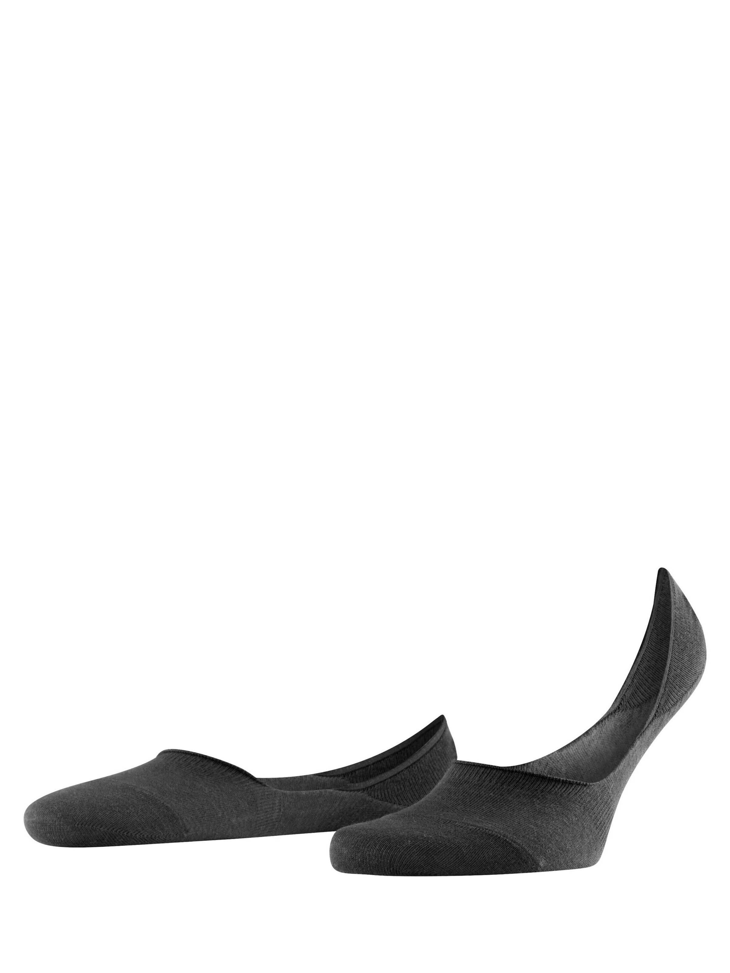 FALKE Füßlinge 'Step Medium Cut'‌‌‌‌‌ in Schwarz: Vorderseite