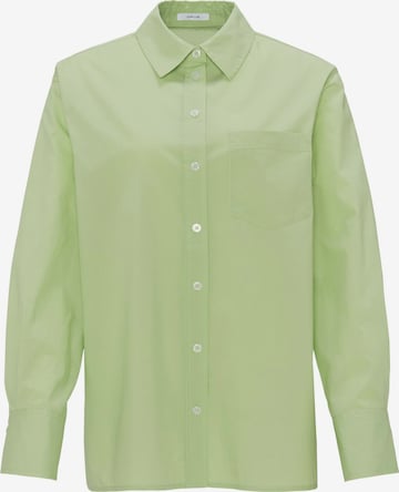 OPUS - Blusa 'Fabino' en verde: frente