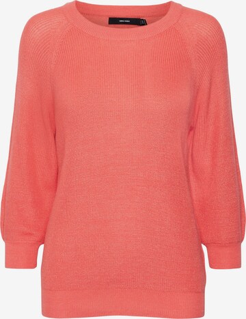 VERO MODA - Pullover 'LEX' em laranja: frente