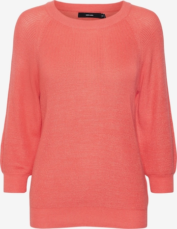 VERO MODA Trui 'LEX' in Oranje: voorkant