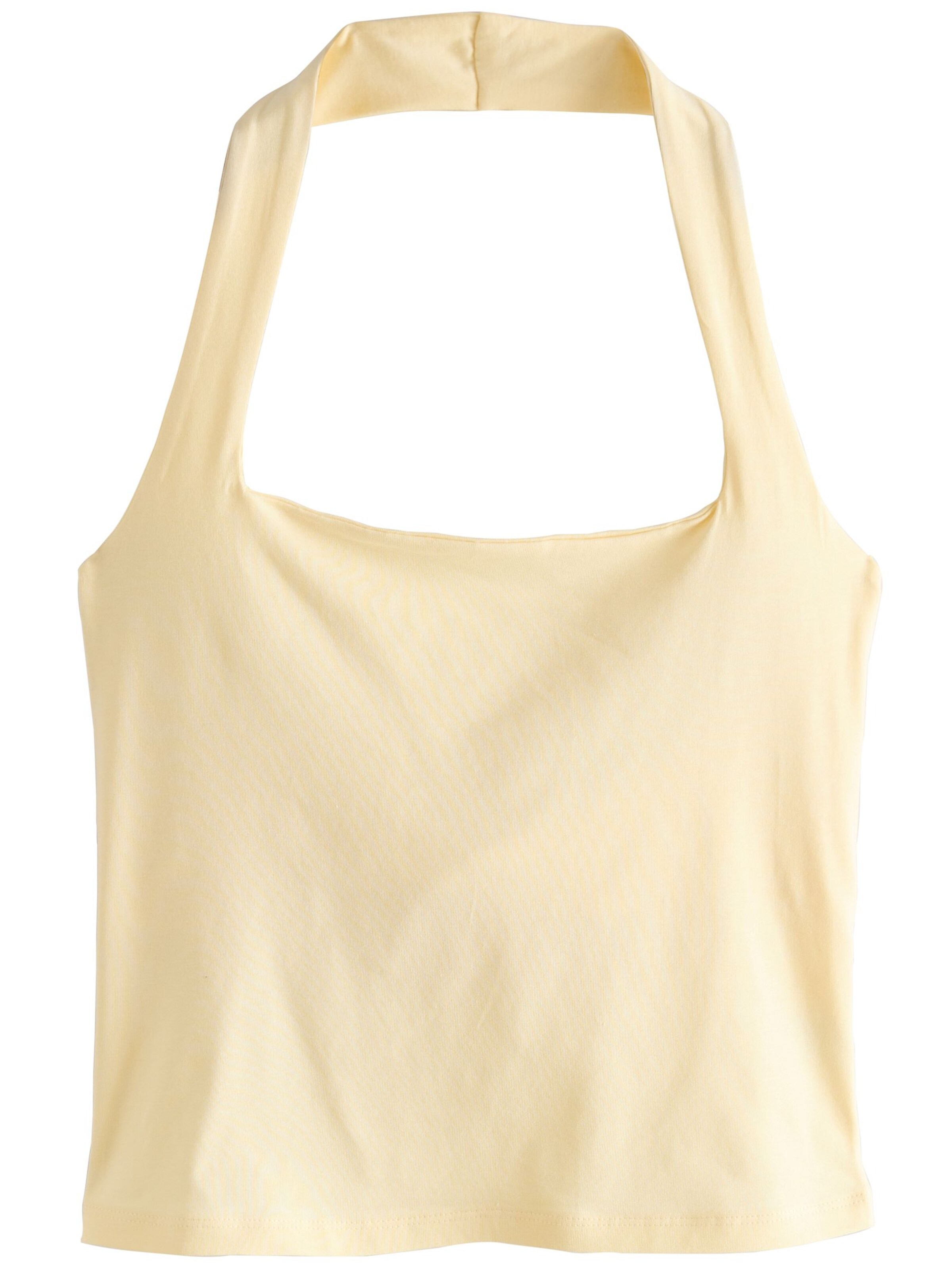 Next - Top en amarillo: frente