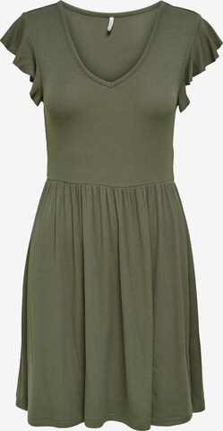 Robe 'Belia' ONLY en vert : devant