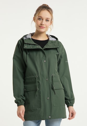 DreiMaster Maritim - Chaqueta funcional en verde: frente