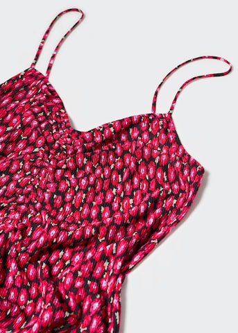 MANGO Letní šaty 'Pol' – červená