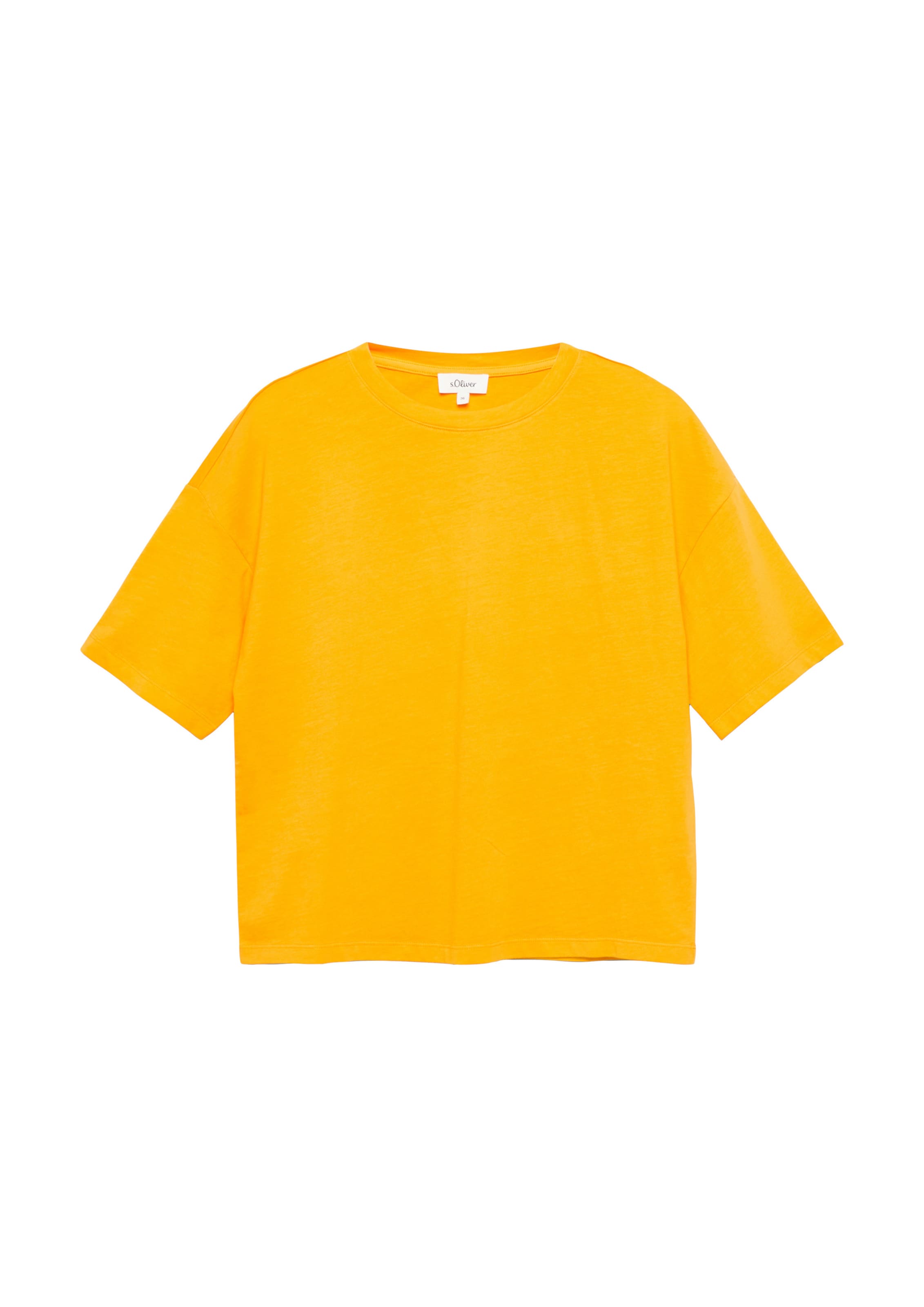 s.Oliver T-Shirt in Gelb: Vorderseite