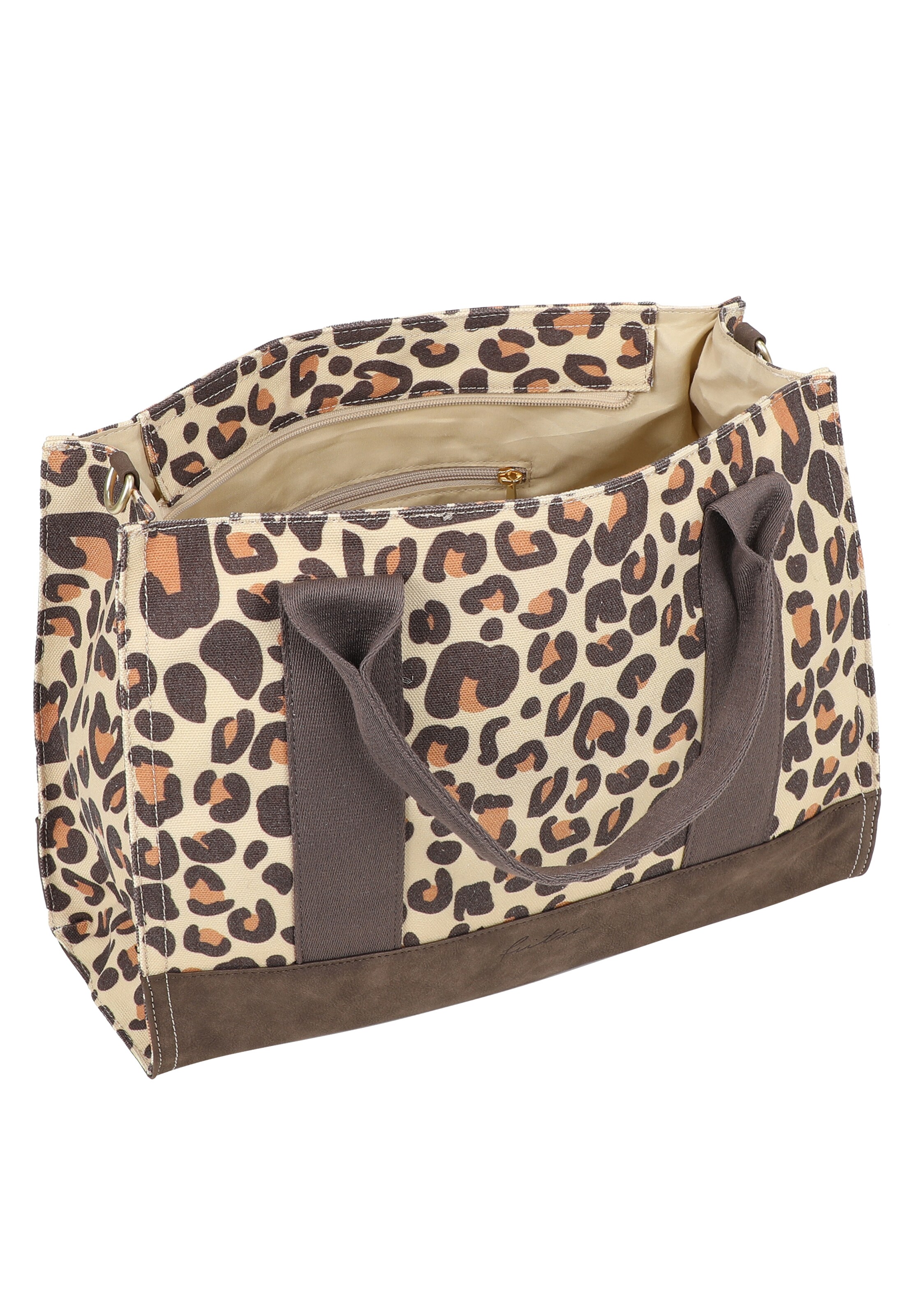 Fritzi aus Preußen Shopper 'Leo Camel' in Beige