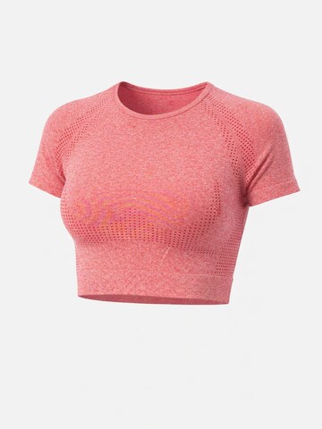 LEAFLETIC Vest 'Leafletic Women’s Short Sleeve Sports Tops' in Orange: front