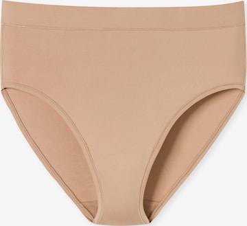 SCHIESSER Broekje ' Retro Pants Unique Micro ' in Beige: voorkant