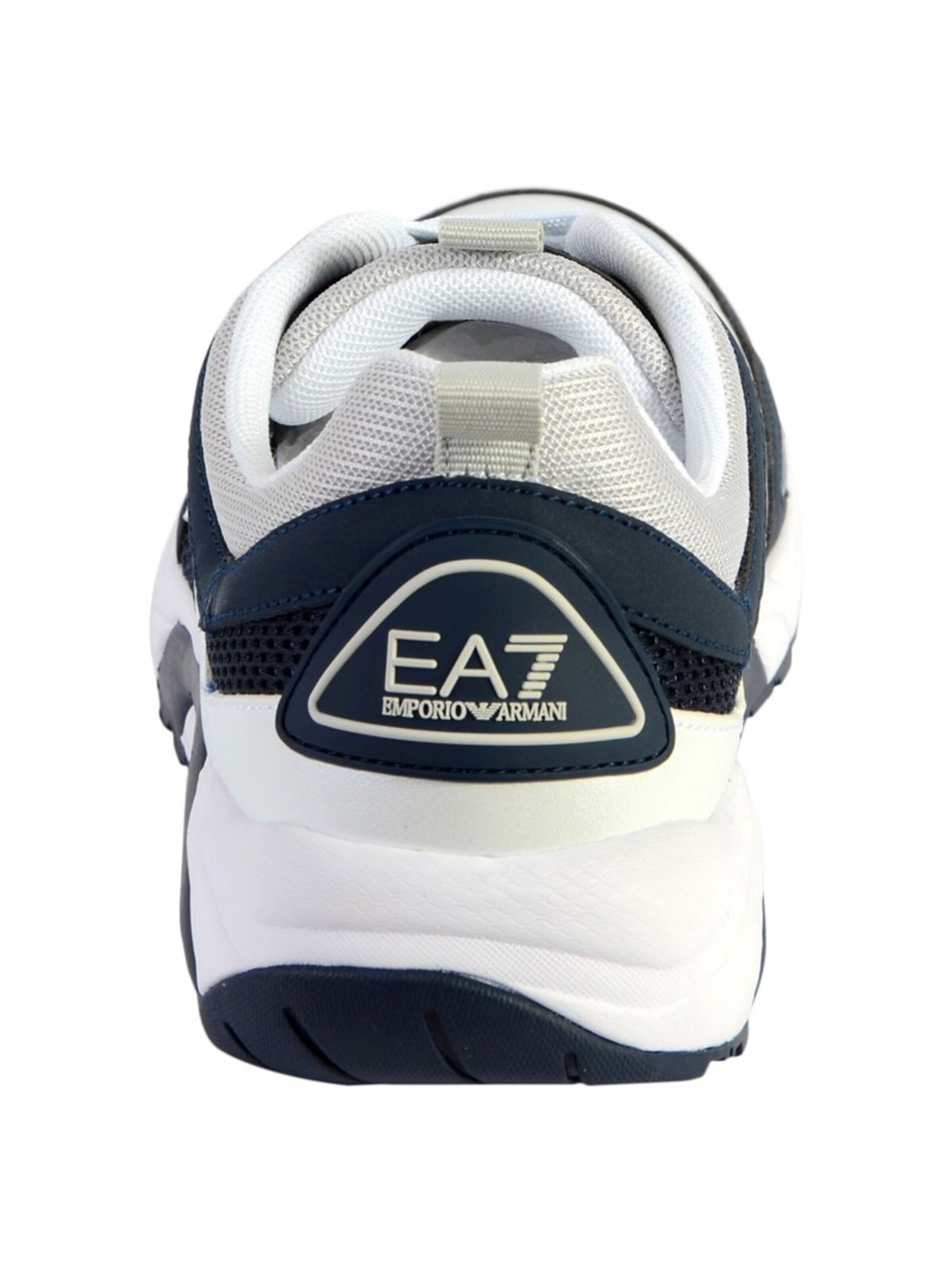 EA7 Emporio Armani - Calzado deportivo con cordones en azul