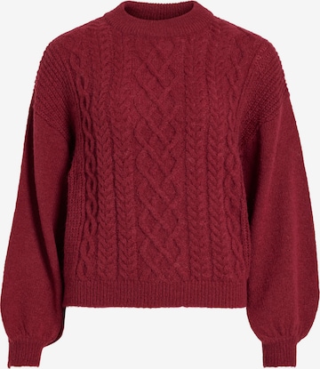 VILA - Pullover 'Chinti' em vermelho: frente