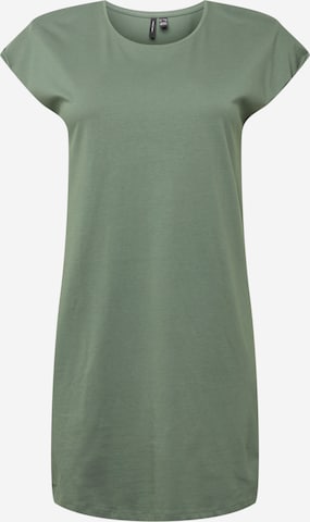 Vero Moda Curve Kleid 'LISE' in Grün: front