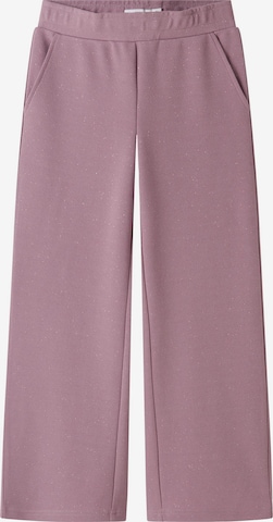 Wide Leg Pantalon NAME IT en violet : devant