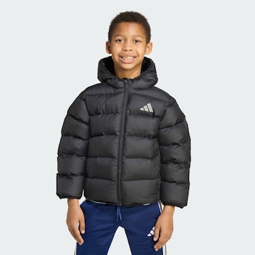 Giacca sportiva di ADIDAS SPORTSWEAR in nero: frontale