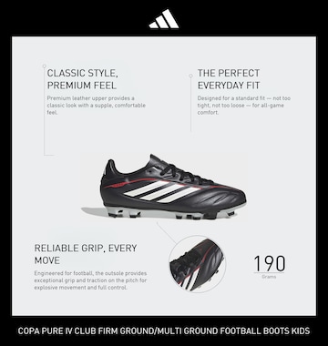 ADIDAS PERFORMANCE Sportschoen 'Copa Pure IV Club' in Zwart