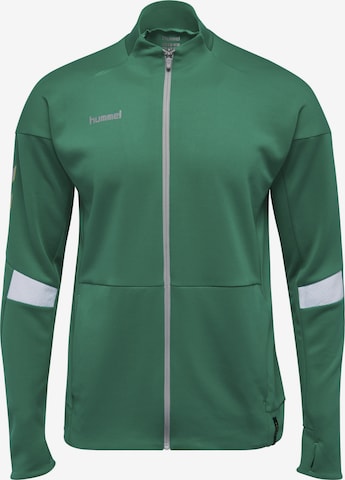 Hummel Sports jacket in Green: front