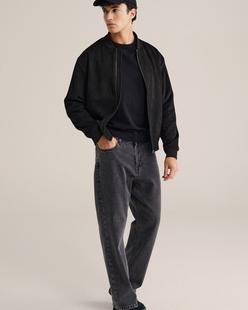 WE Fashion Pulover | črna barva