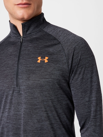 juoda UNDER ARMOUR Sportiniai marškinėliai 'Tech'