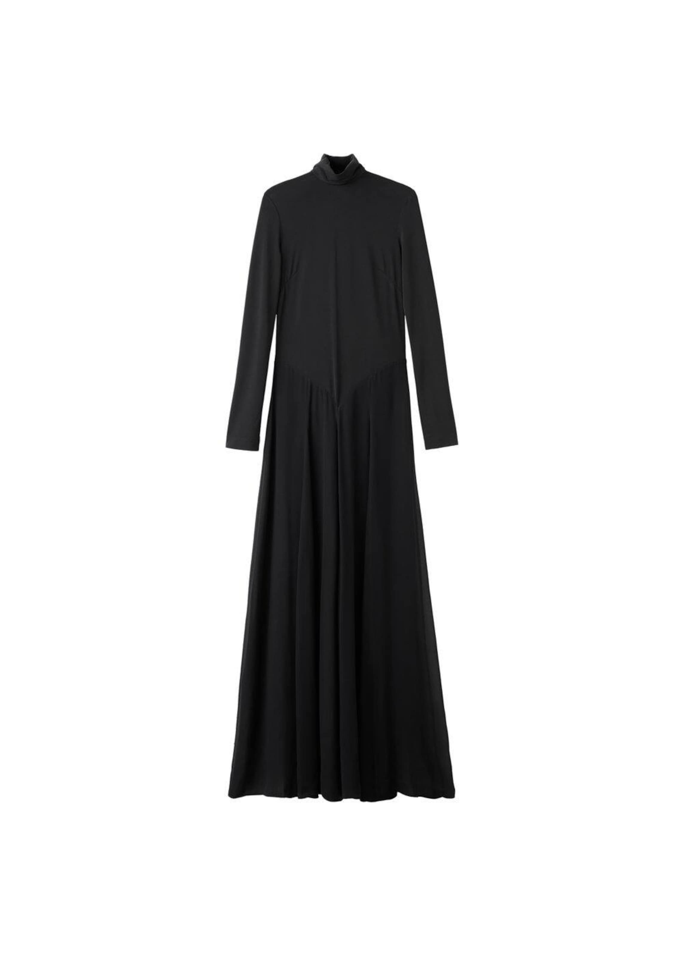 MANGO Abendkleid in schwarz, Produktansicht
