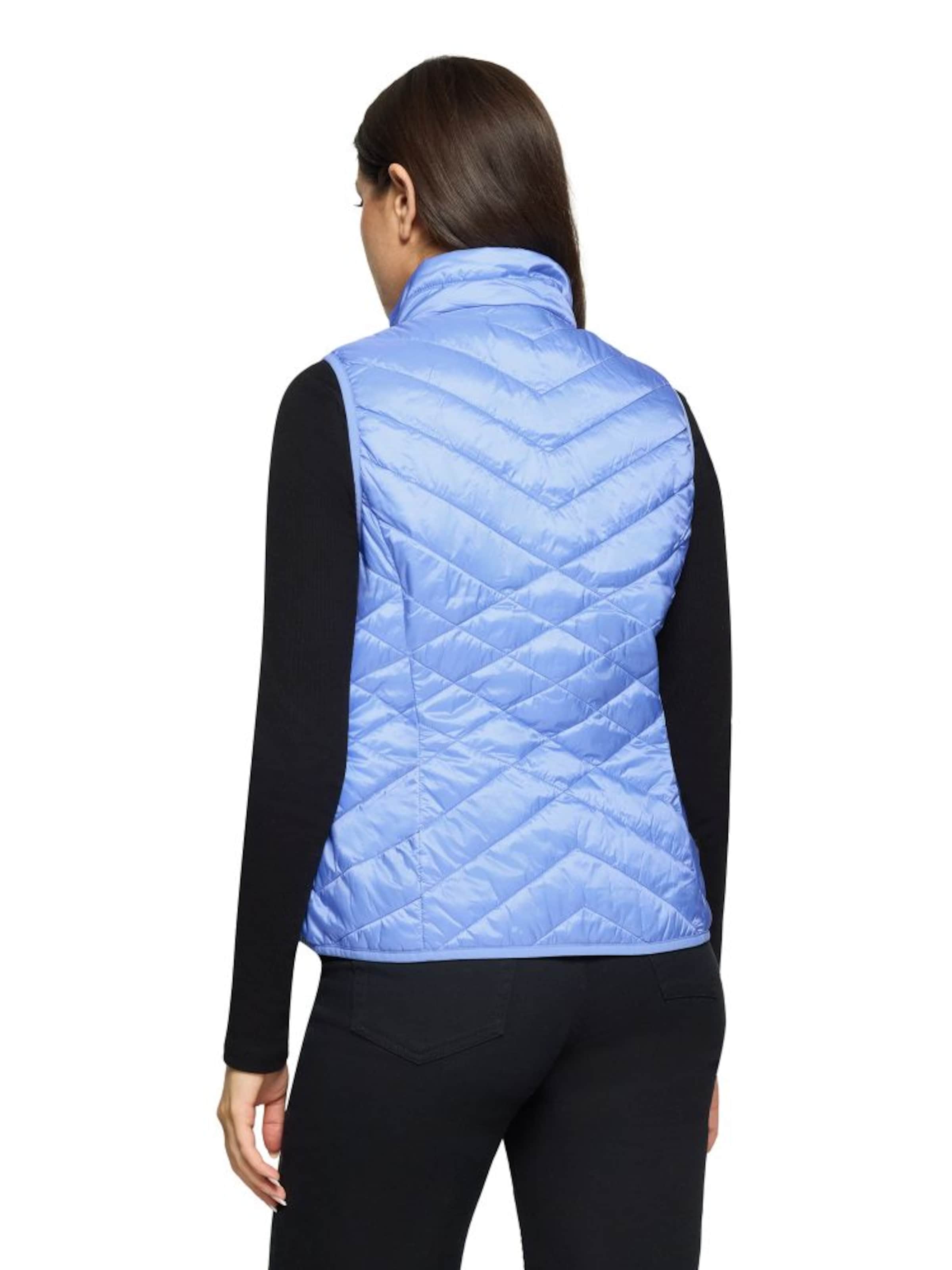 Betty Barclay Steppweste mit Reißverschluss in Blau