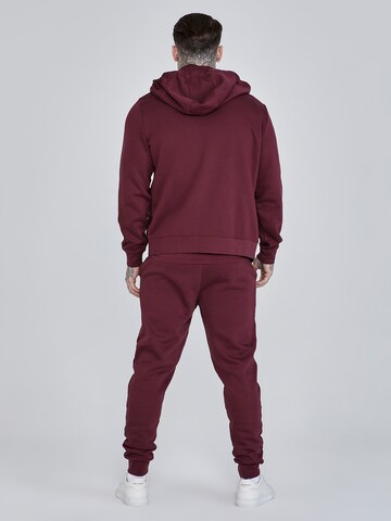 Veste de survêtement SikSilk en rouge