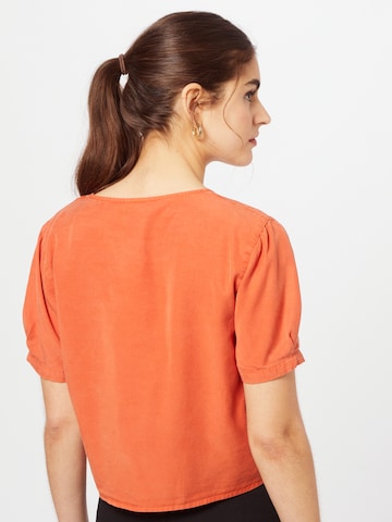 VILA Blouse 'Mira' in Oranje