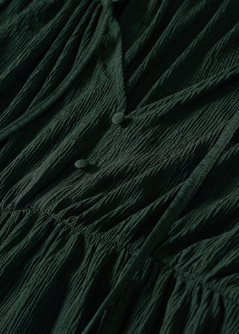 MANGO Košilové šaty 'Posada' – zelená