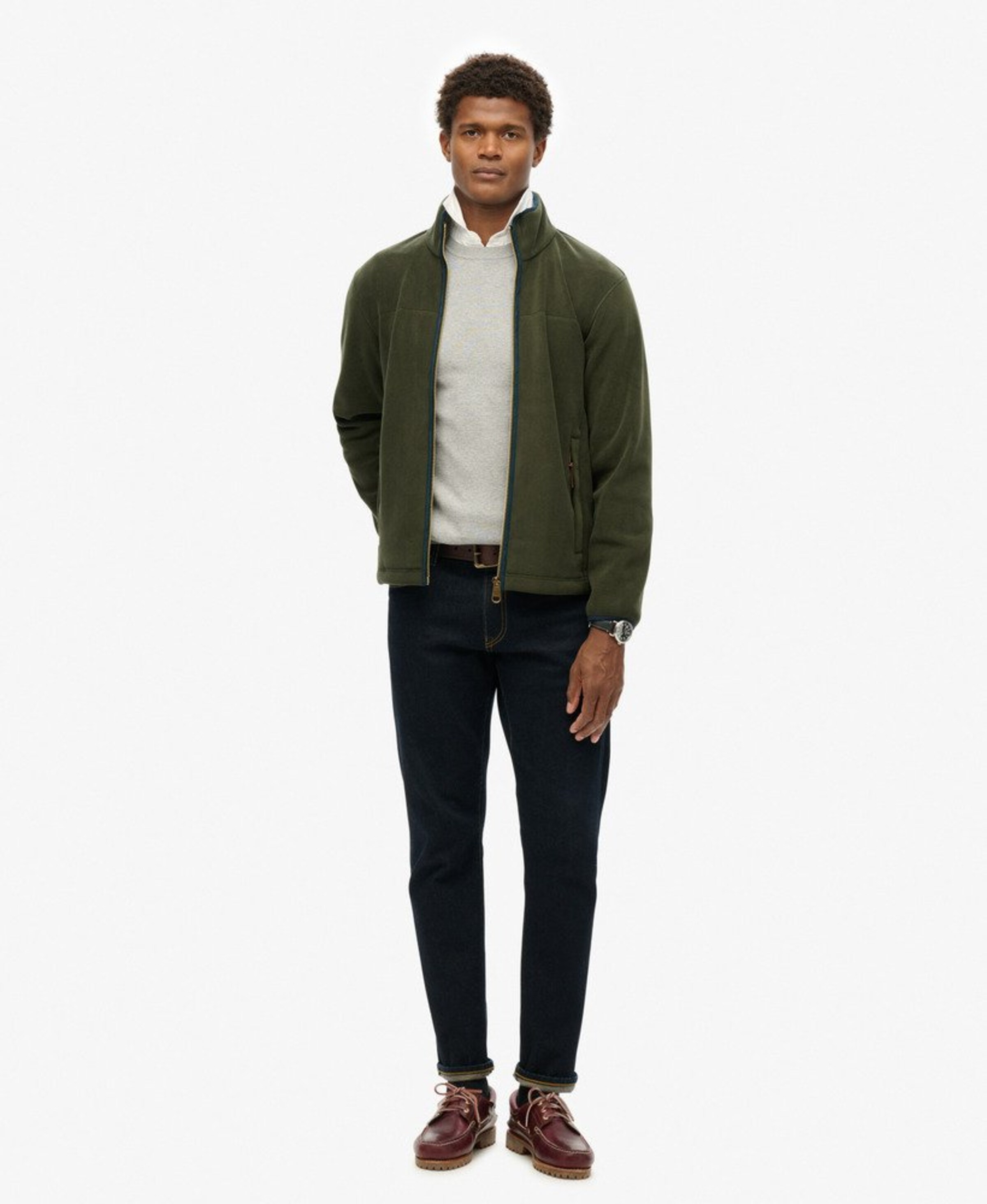 Veste en polaire 'Estate' Superdry en vert