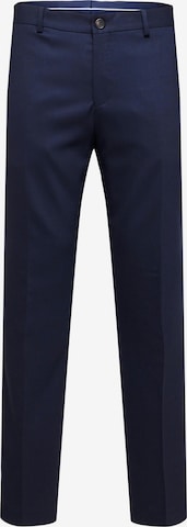 SELECTED HOMME Slim fit Pleated Pants 'Neil' in Blue: front