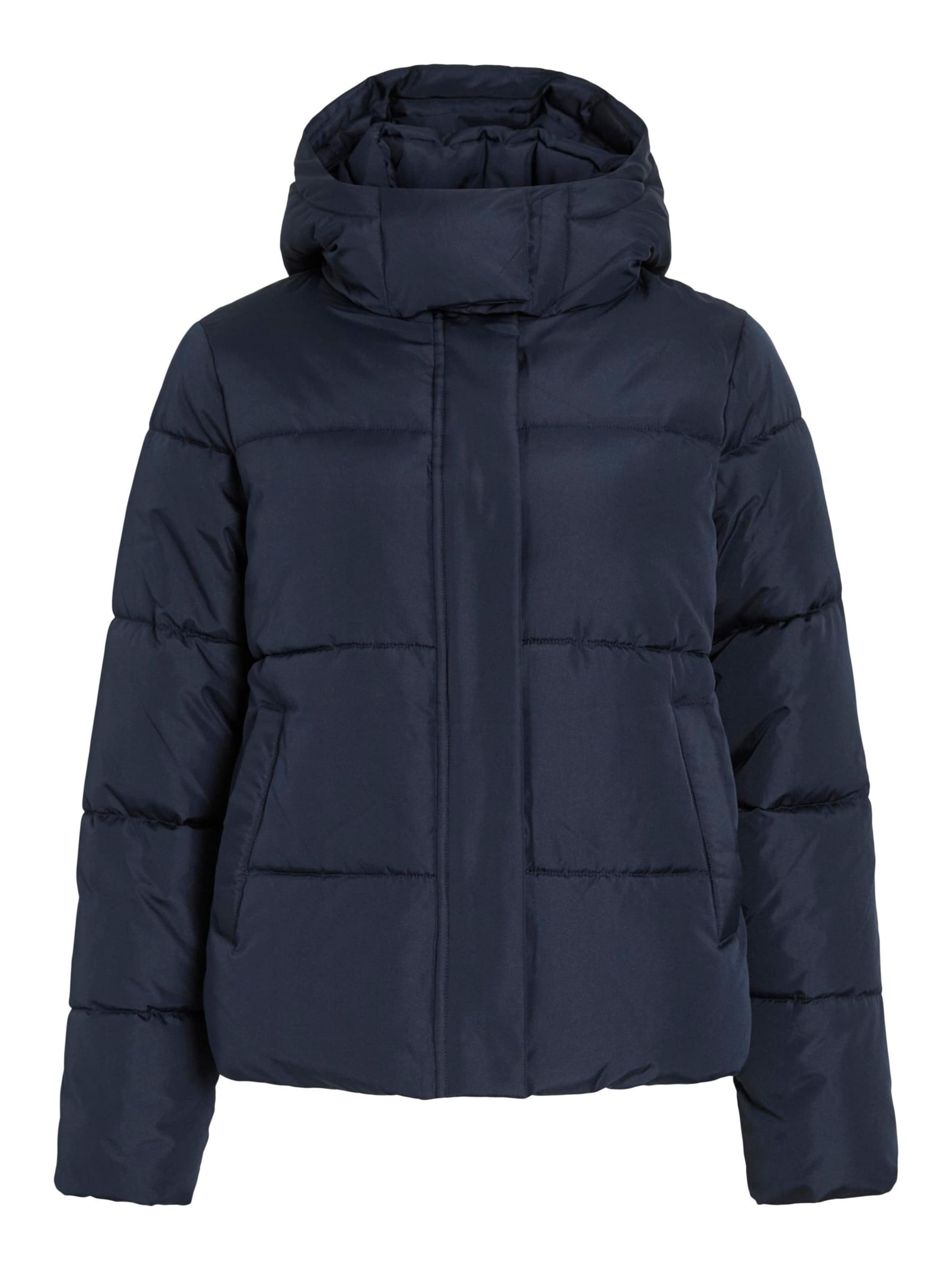 VILA Winter Jacket 'VIMilja' in Blue: front