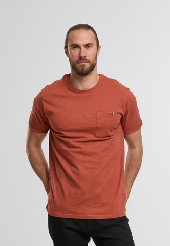 INDICODE JEANS - Camiseta 'Andorra' en naranja