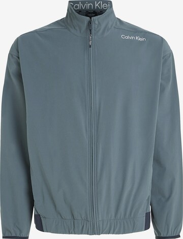 Calvin Klein Sport Athletic Jacket in Blue: front