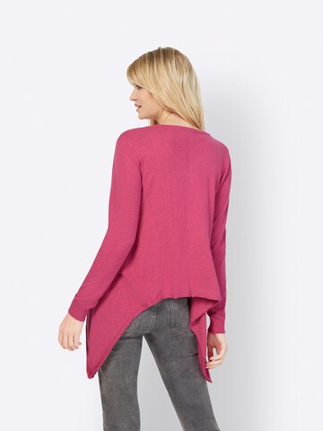 Cardigan heine en rose