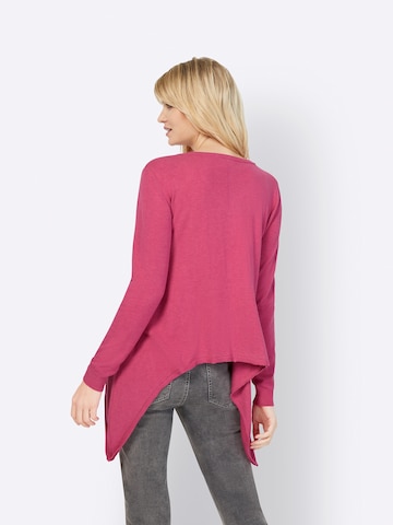 heine Cardigan i pink