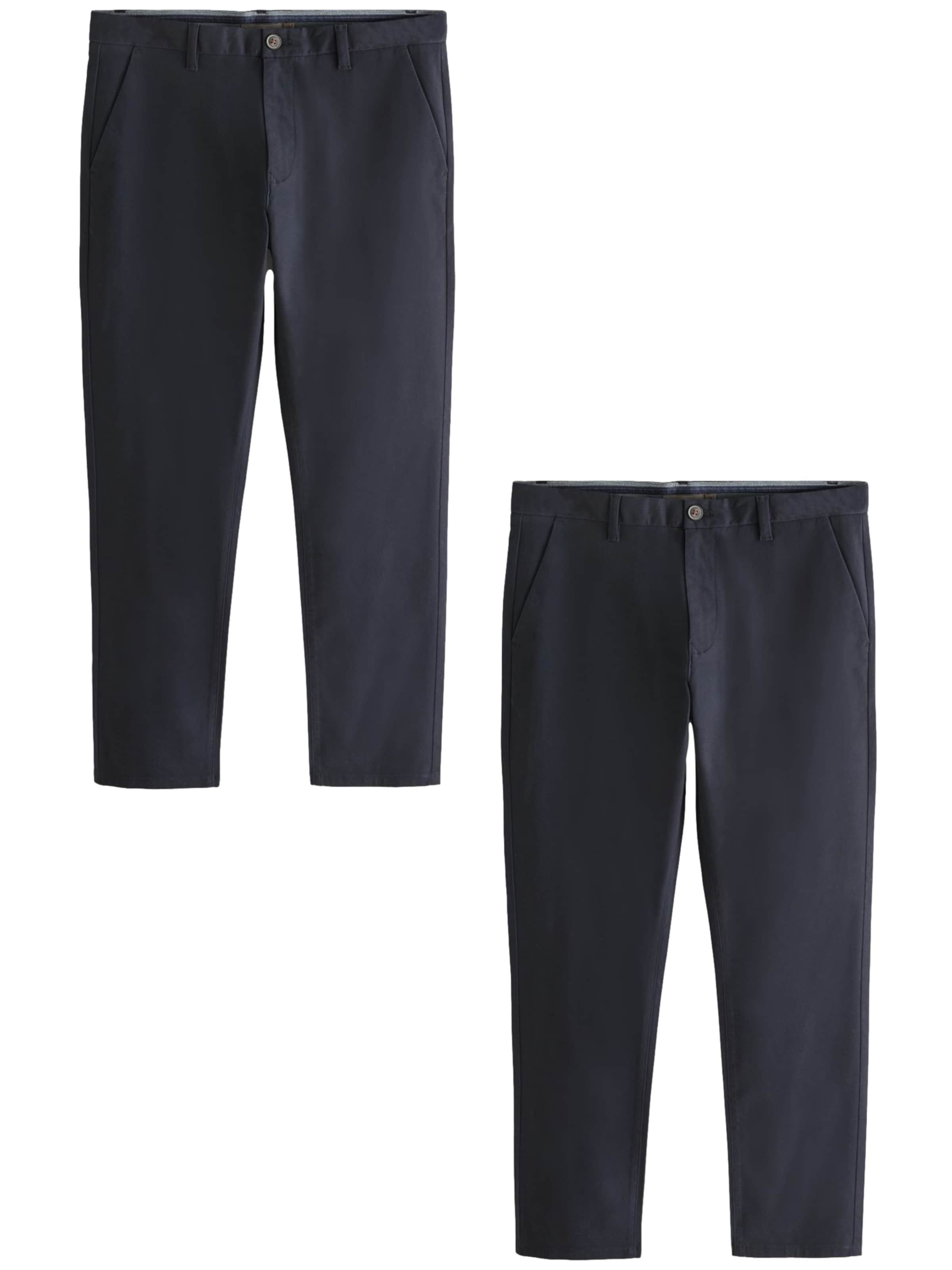 Next Обычный Брюки-чинос в Синий: спереди