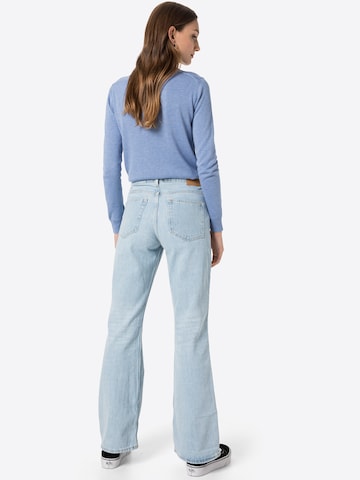 WEEKDAY Bootcut Jeans 'Sway' in Blauw