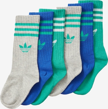 Chaussettes ADIDAS ORIGINALS en bleu : devant