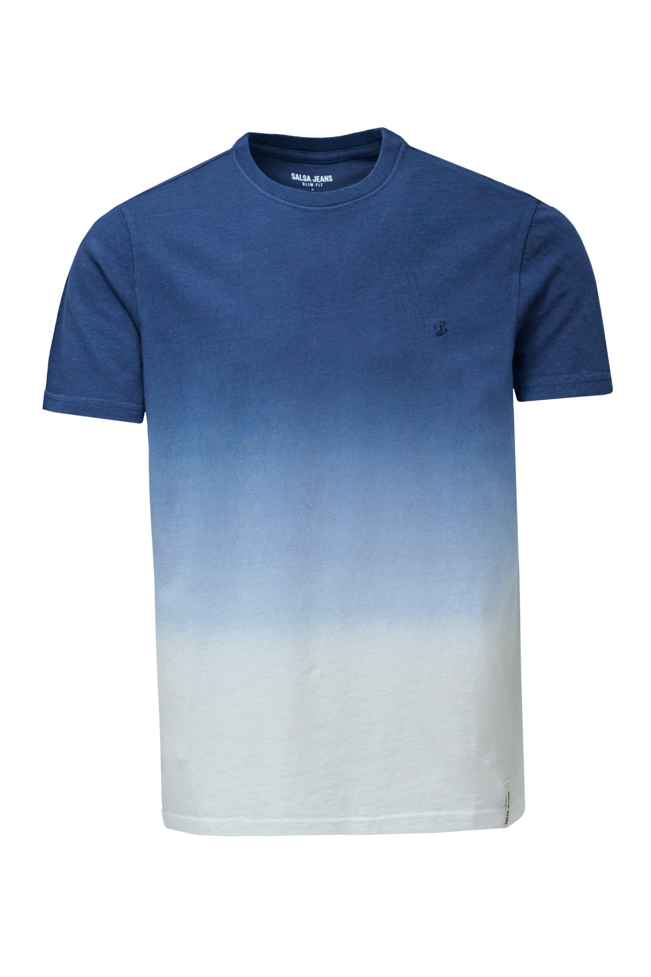 Salsa Jeans T-Shirt in navy / pastellblau / weiß, Produktansicht