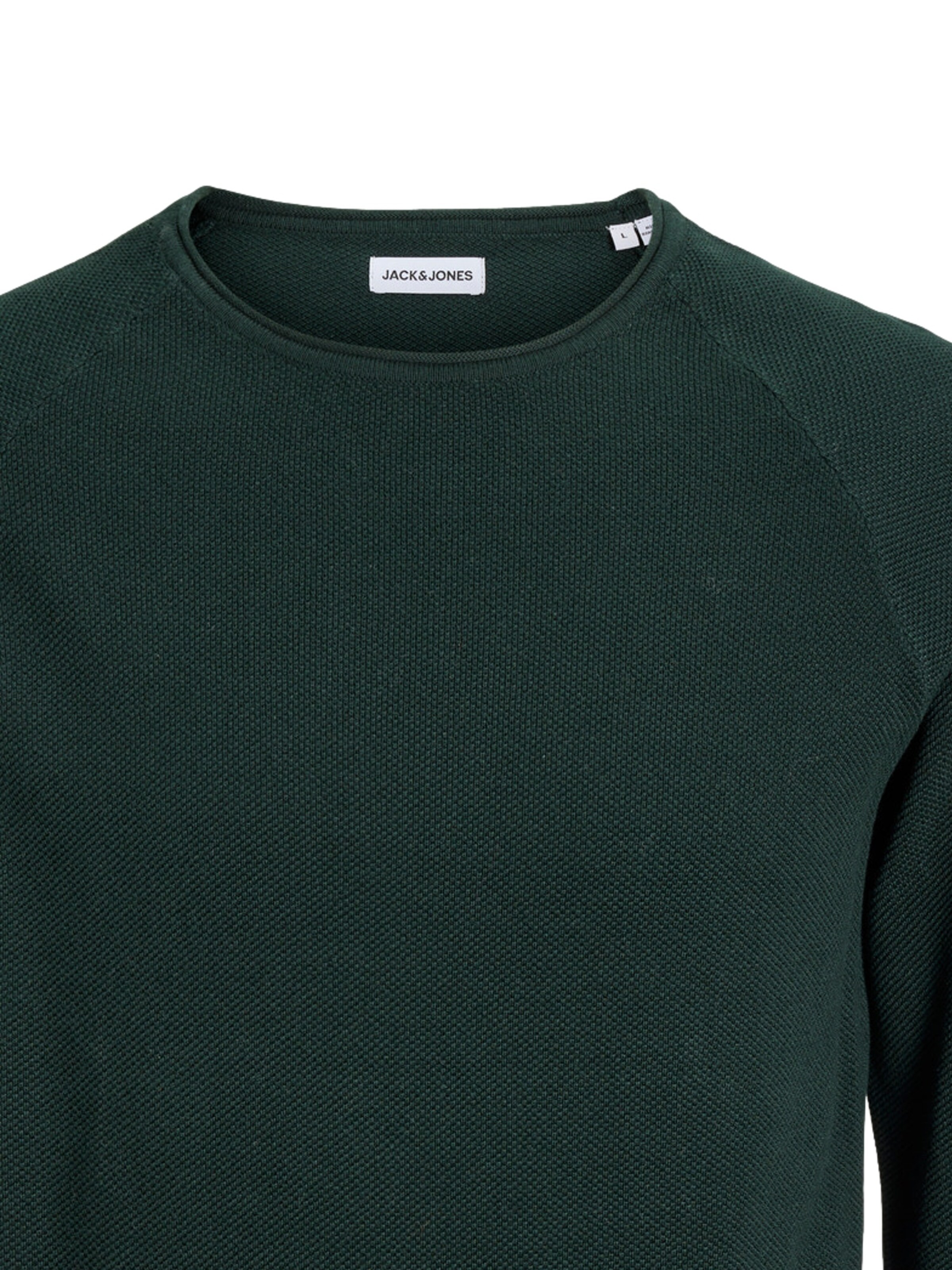 JACK & JONES Regular fit Πουλόβερ 'JJEHill' σε πράσινο
